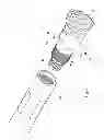 Fig. 03 - DRILL BIT ASSEMBLY FOR A DIRECTIONAL PERCUSSION BORING SYSTEM