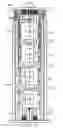 Fig. 01 - System having multiple cabs in an elevator shaft