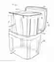 Fig. 01 - Resealable and refillable wipes dispenser