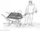 Fig. 01 - Dirt sifting attachment for wheelbarrows
