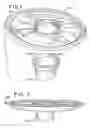 Fig. 02 - Dual purpose plate with removable beverage container