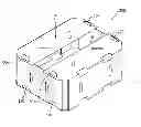 Fig. 01 - Reinforced polygonal containers and blanks of sheet material for making the same
