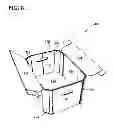 Fig. 09 - Reinforced polygonal containers and blanks for making the same