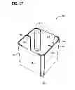 Fig. 18 - Reinforced polygonal containers and blanks for making the same