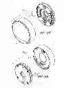 Fig. 09 - Round thermostat with rotatable user input member and temperature sensing element disposed in physical communication with a front thermostat cover