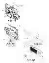 Fig. 15 - Round thermostat with rotatable user input member and temperature sensing element disposed in physical communication with a front thermostat cover