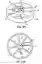 Fig. 14 - Showerhead with turbine driven shutter