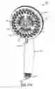 Fig. 18 - Showerhead with turbine driven shutter