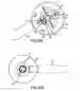 Fig. 22 - Showerhead with turbine driven shutter