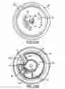 Fig. 24 - Showerhead with turbine driven shutter