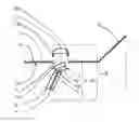 Fig. 01 - Vehicle window spraying nozzle arrangement