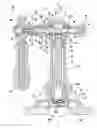 Fig. 01 - Transverse handle assembly for a valve