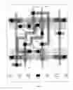 Fig. 12 - Semiconductor chip including digital logic circuit including at least nine linear-shaped conductive structures collectively forming gate electrodes of at least six transistors with some transistors forming cross-coupled transistor configuration and associated methods