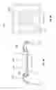 Fig. 10 - Leadless integrated circuit package having standoff contacts and die attach pad