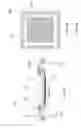 Fig. 12 - Leadless integrated circuit package having standoff contacts and die attach pad