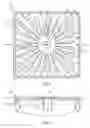 Fig. 11 - Methods and apparati for handling, heating and cooling a substrate upon which a pattern is made by a tool in heat flowable material coating, including substrate transport, tool laydown, tool tensioning and tool retraction
