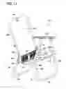 Fig. 12 - Ventilated chair assembly