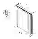 Fig. 01 - Architectural covering cradle system, multifunction remote and method of use