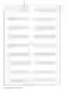 Fig. 01 - DUPLICATION-PROOF PAPER USING SPACED APART LINE SETS WITH HORIZONAL AND EXPANDED LINE PORTIONS