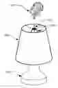 Fig. 01 - SELF-LIT LAMP FINIAL