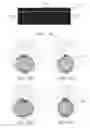 Fig. 22 - Lighting systems incorporating flexible light sheets deformable to produce desired light distributions