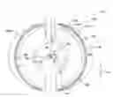 Fig. 01 - Flattened nacelle of a turbojet engine