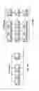 Fig. 44 - Monolithically isled back contact back junction solar cells