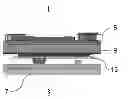 Fig. 01 - Self-aligning connector for data and/or power transmission