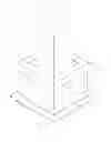 Fig. 06 - Insect Moat for Bee Hive Stand Legs
