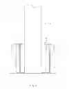 Fig. 07 - Insect Moat for Bee Hive Stand Legs