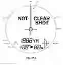 Fig. 27 - Display indicating aiming point using intermediate point in trajectory path