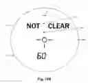 Fig. 28 - Display indicating aiming point using intermediate point in trajectory path