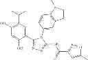 Fig. 136 - Triazole compounds that modulate HSP90 activity