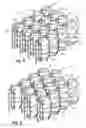 Fig. 10 - Pocketed spring assembly comprising strings of springs having Y-shaped seams and inserts