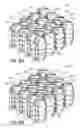 Fig. 20 - Pocketed spring assembly comprising strings of springs having Y-shaped seams and inserts