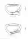 Fig. 02 - SAFETY CARABINER COMPRISING A DOUBLE GATE