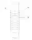Fig. 01 - Device for mounting flexible, profiled hollow cylinders unto cylindrical elements