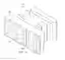 Fig. 02 - ADJUSTABLE LOCATOR RETAINING WALL BLOCK AND MOLD APPARATUS