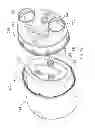 Fig. 09 - Air filter, filter element and filter housing of an air filter