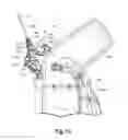 Fig. 09 - Door prop in a lawn mower