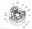Fig. 01 - Locking device for an adjustable steering column