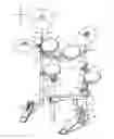 Fig. 01 - Percussion instrument and stand for the same