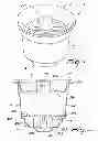 Fig. 02 - Cartridge and assembly for obtaining a beverage