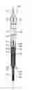 Fig. 01 - Glow plug with pressure sensor