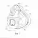 Fig. 06 - Mask system with snap-fit shroud