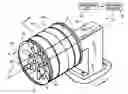 Fig. 01 - Mechanical assembly for urging the circumferential segments of a tire-building drum into fully-expanded positions