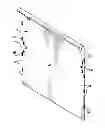 Fig. 01 - Segmented wind lock configuration for overhead roll-up doors and method of constructing the same