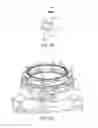 Fig. 40 - Disk brake hub assembly