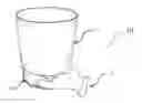 Fig. 01 - Paint bucket with a bottom hold