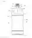 Fig. 06 - Bottle container of a pinch-grip type, and movable inserts of a blow mold used to mold such a bottle container